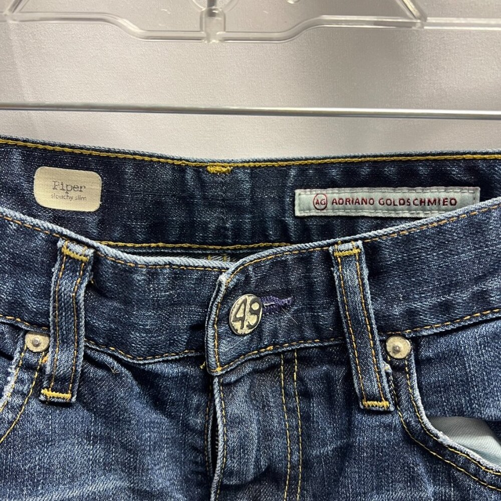 AG Piper Slouchy Slim Denim Jeans - Picture 2 of 8